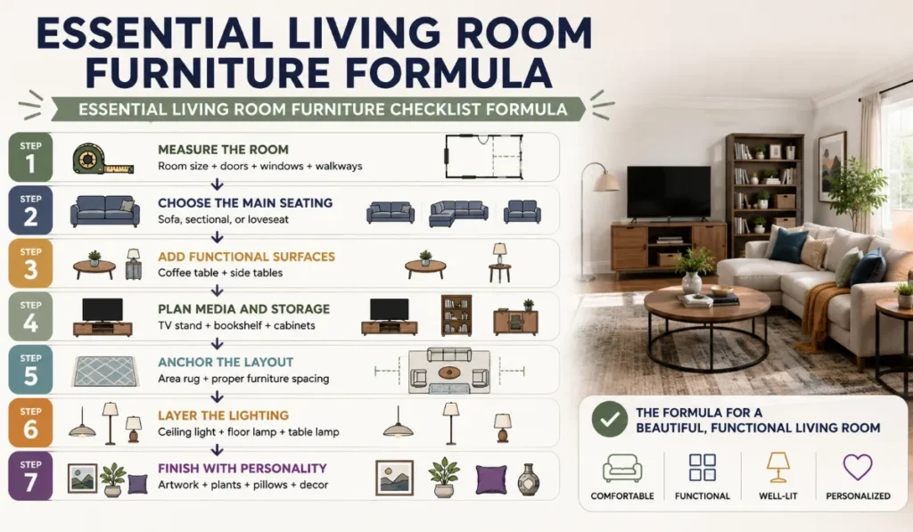 Living Room Furniture Formula